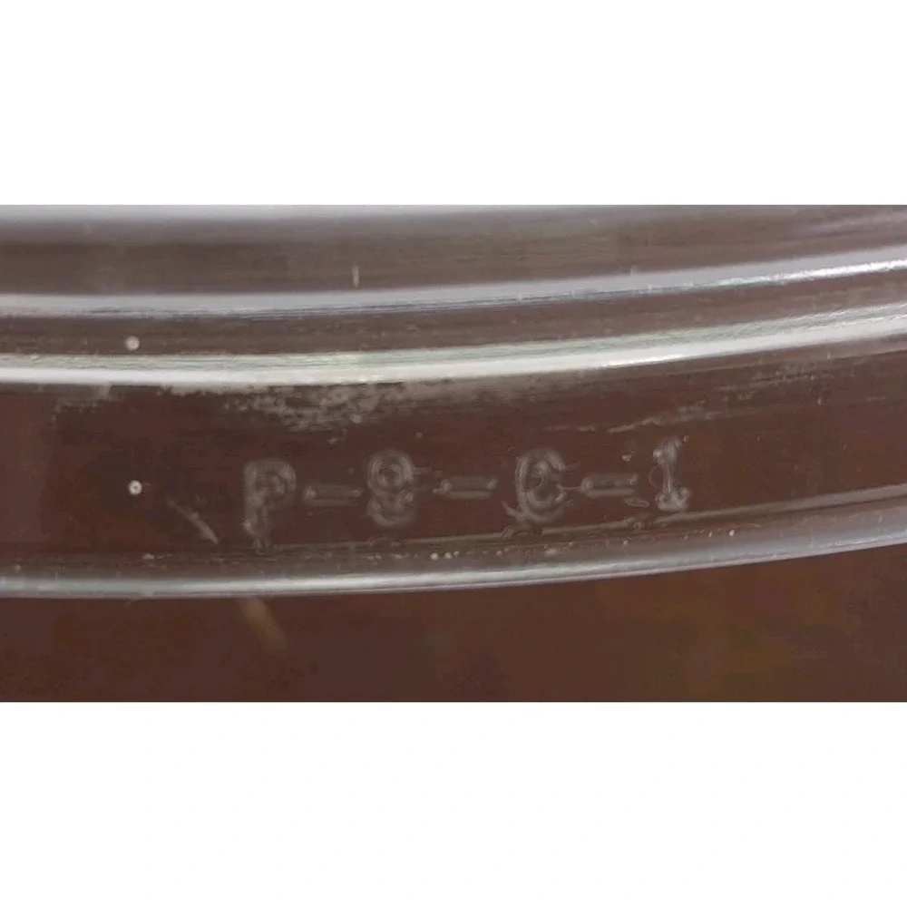 Pyrex‎ P-9 C-1 Clear Square Casserole Replacement Lid With Knob Fits 8
